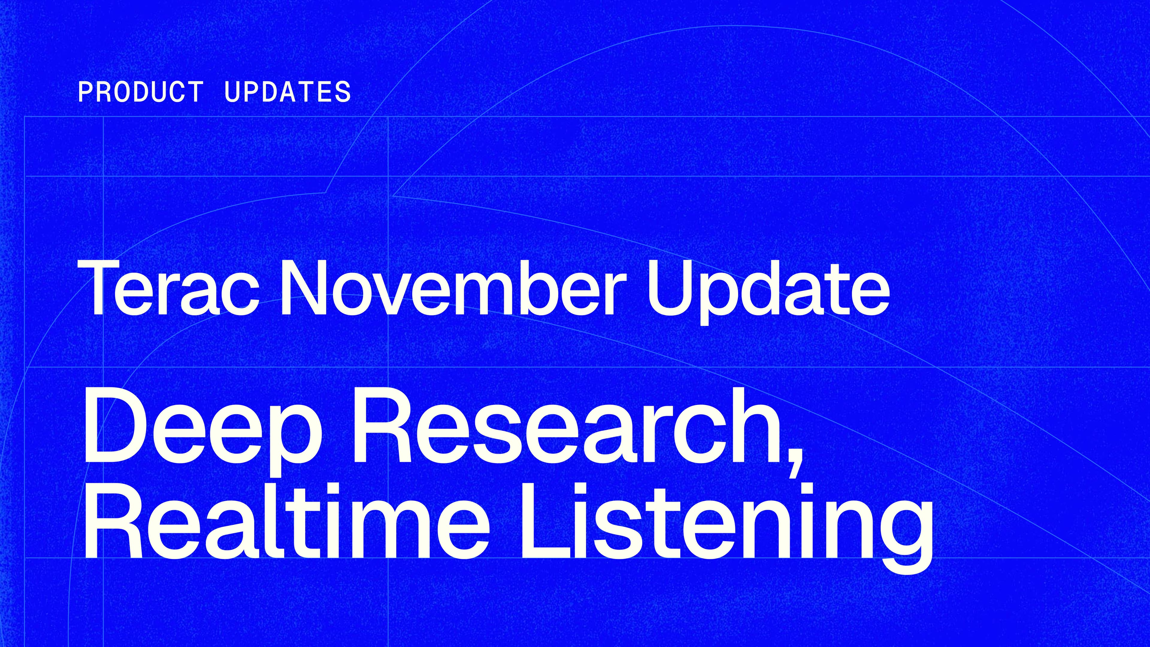 November 2025 product updates